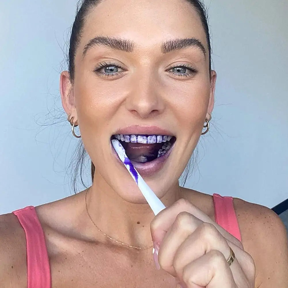 HISMILE V34 Purple Toothpaste Kit | Advanced Teeth Whitening