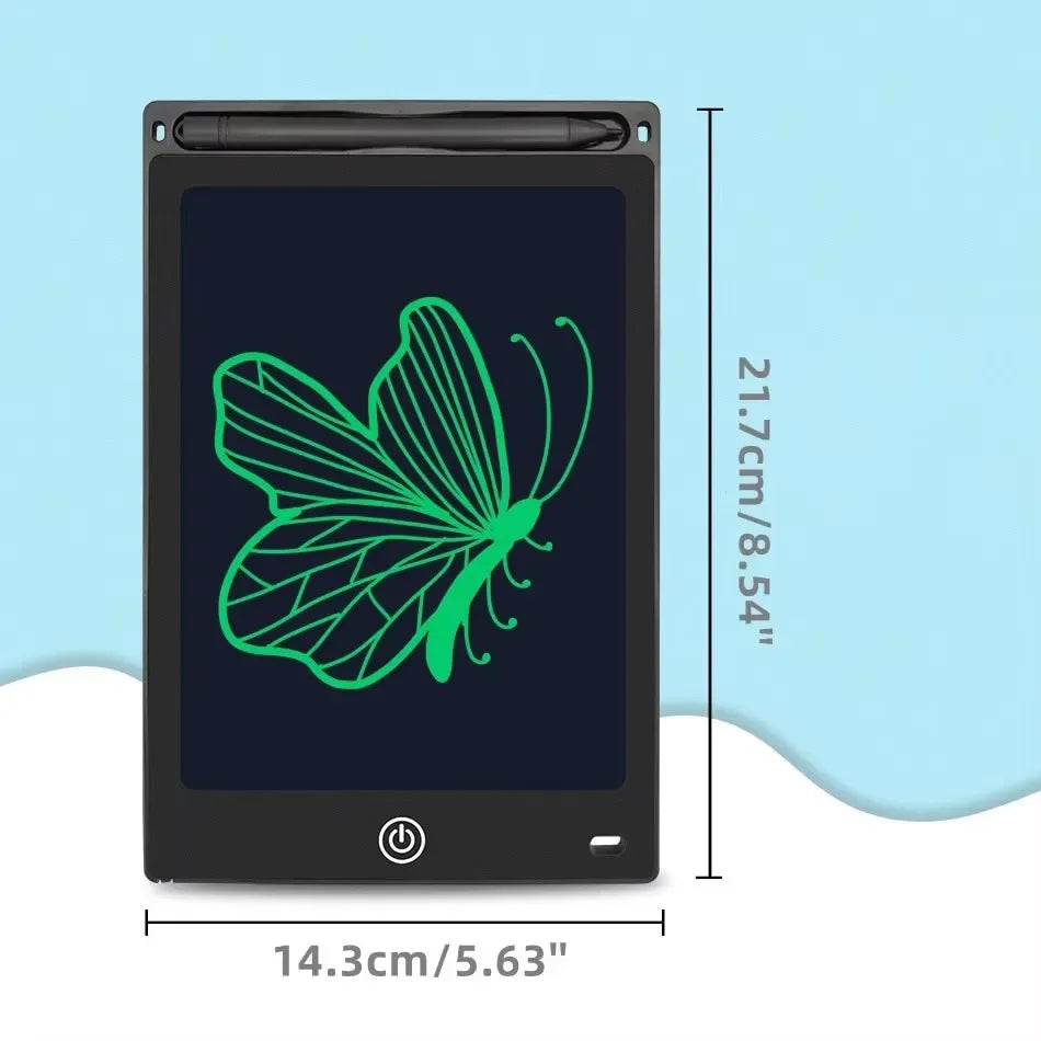 LCD Writing Tablet 8.5 Inch – Colorful Digital Writing & Drawing Pad, Educational Toy for Kids