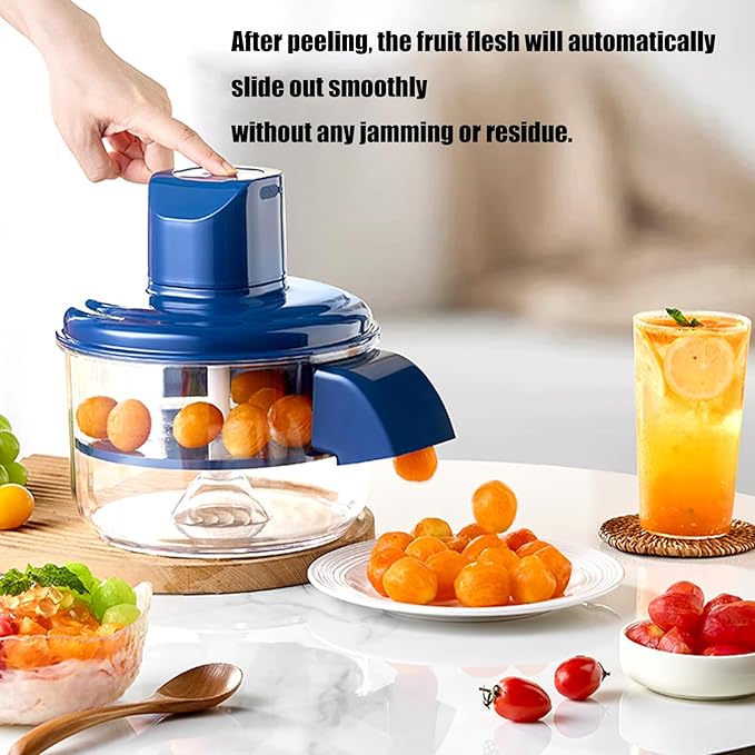 Electric Automatic Fruit & Vegetable Peeler Machine – Hands-Free Kitchen Peeling Tool for Potatoes, Apples & More | Fast Food Prep Gadget
