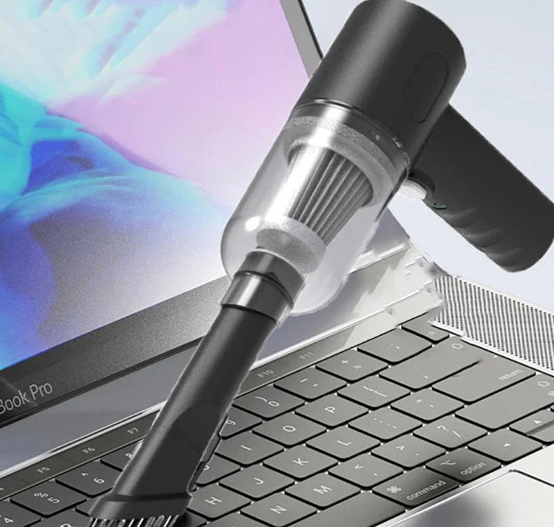 Portable Car Vacuum Cleaner – Handheld High Power Mini Vacuum for Car & Home | Wireless Multi-Purpose Cleaning Device